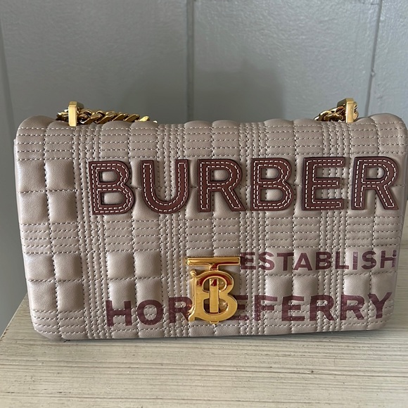 Burberry Handbags - Burberry Lola small quilted lambskin bag